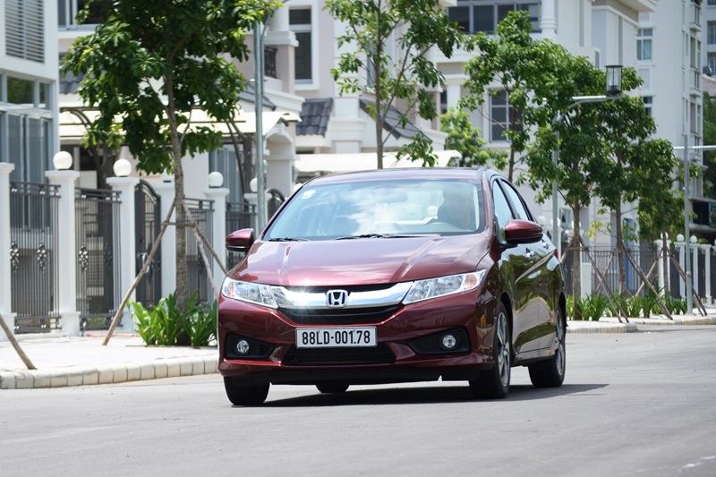 DN1012  Honda City 2016 Số Tự Động Xe Ở Bãi Đồng Nai